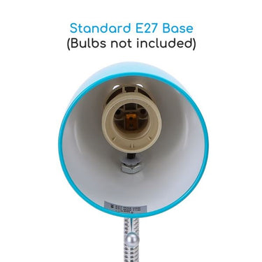 Lampada da tavolo colore blu AC220-240V L135*H350mm Aigostar Lampade da tavolo
